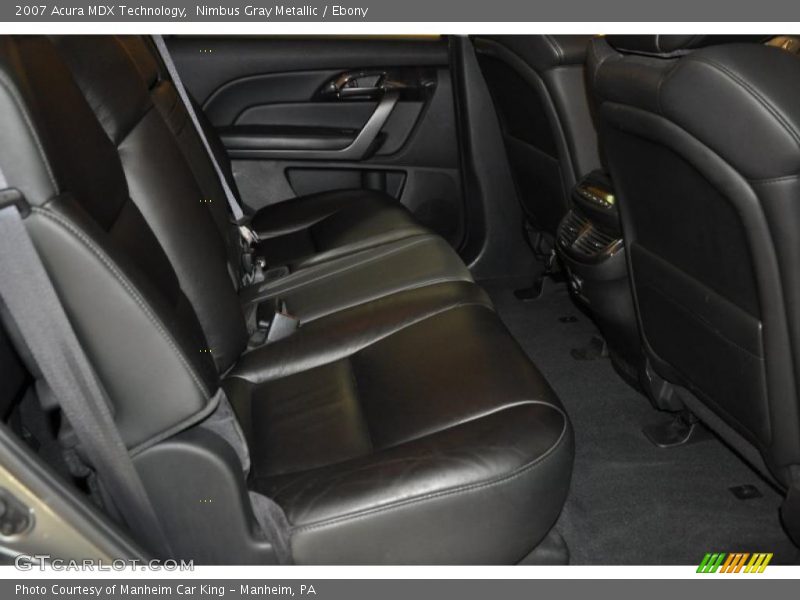 Nimbus Gray Metallic / Ebony 2007 Acura MDX Technology