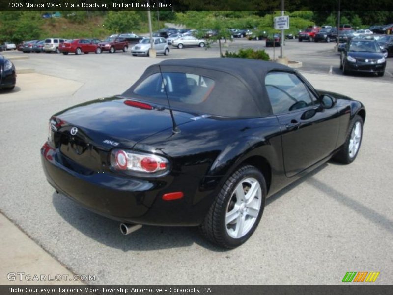 Brilliant Black / Black 2006 Mazda MX-5 Miata Roadster