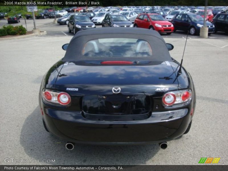 Brilliant Black / Black 2006 Mazda MX-5 Miata Roadster