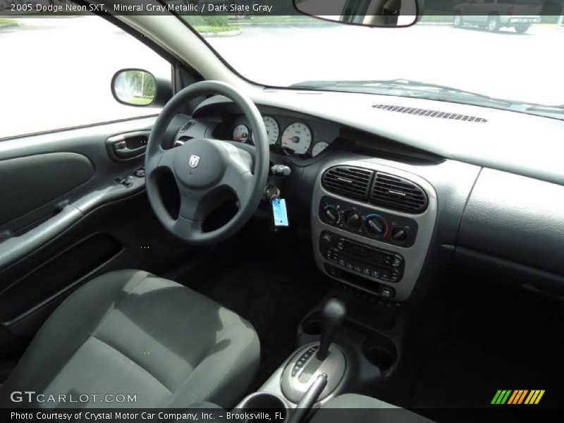 Mineral Gray Metallic / Dark Slate Gray 2005 Dodge Neon SXT