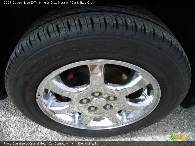 Mineral Gray Metallic / Dark Slate Gray 2005 Dodge Neon SXT