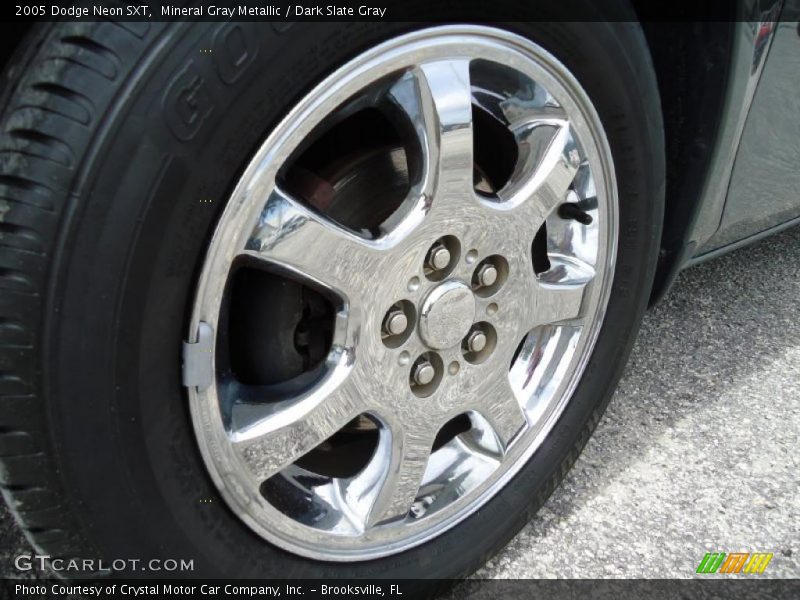 Mineral Gray Metallic / Dark Slate Gray 2005 Dodge Neon SXT