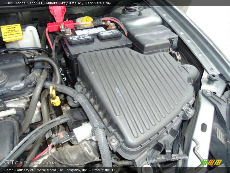 Mineral Gray Metallic / Dark Slate Gray 2005 Dodge Neon SXT