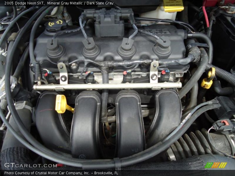 Mineral Gray Metallic / Dark Slate Gray 2005 Dodge Neon SXT