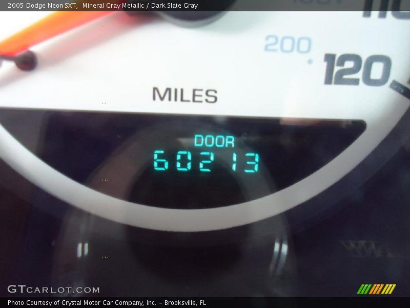Mineral Gray Metallic / Dark Slate Gray 2005 Dodge Neon SXT
