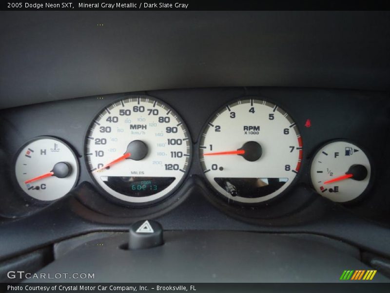 Mineral Gray Metallic / Dark Slate Gray 2005 Dodge Neon SXT