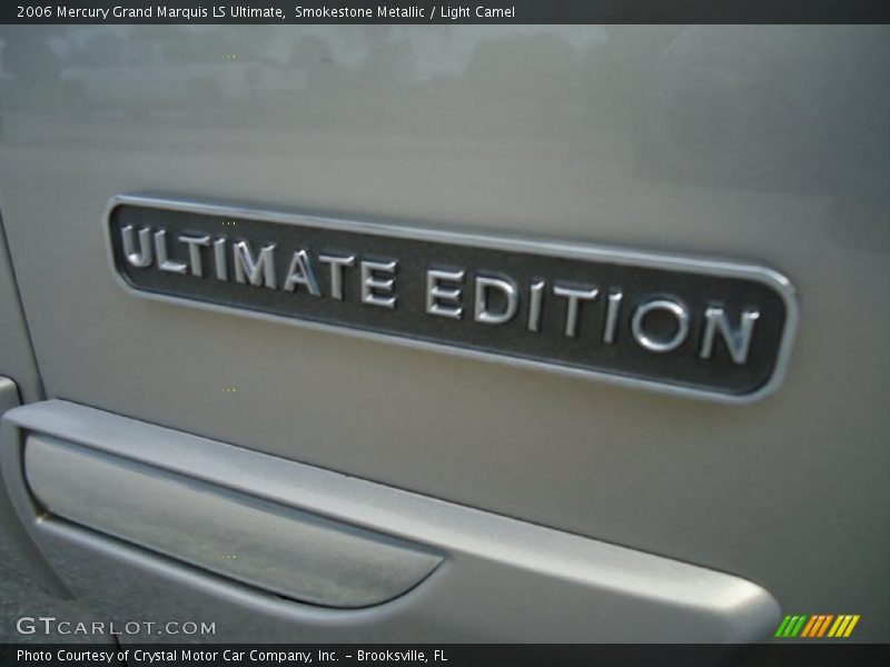 Smokestone Metallic / Light Camel 2006 Mercury Grand Marquis LS Ultimate