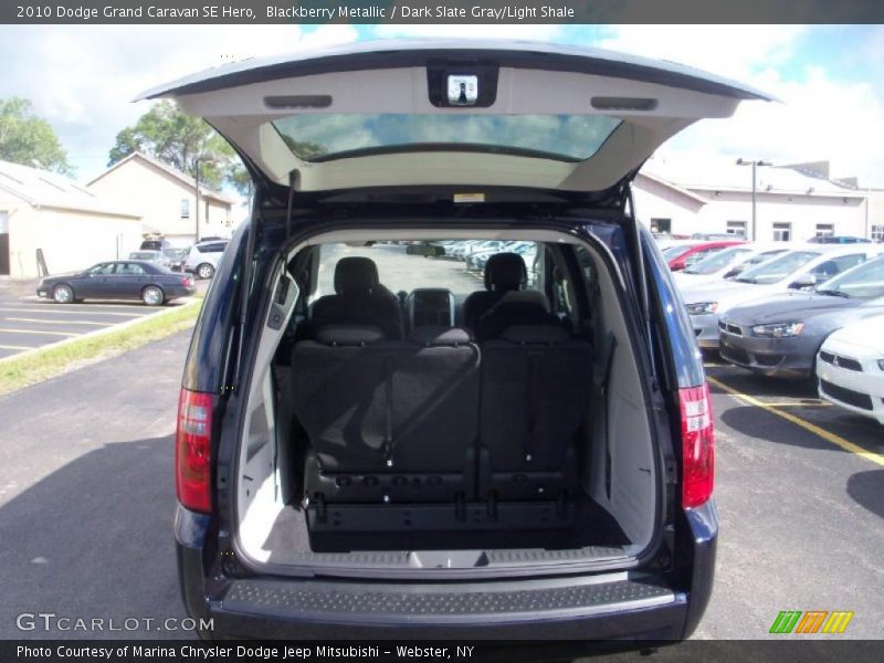 Blackberry Metallic / Dark Slate Gray/Light Shale 2010 Dodge Grand Caravan SE Hero