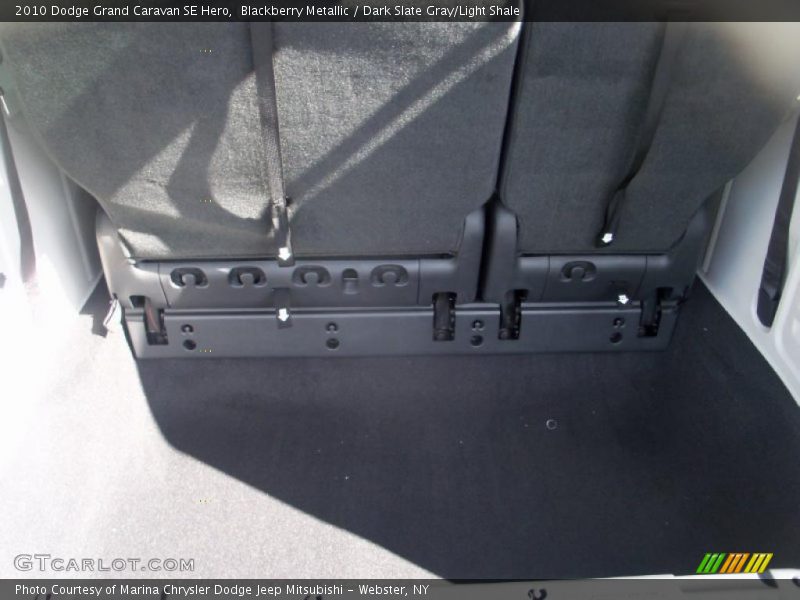 Blackberry Metallic / Dark Slate Gray/Light Shale 2010 Dodge Grand Caravan SE Hero