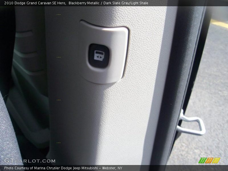 Blackberry Metallic / Dark Slate Gray/Light Shale 2010 Dodge Grand Caravan SE Hero