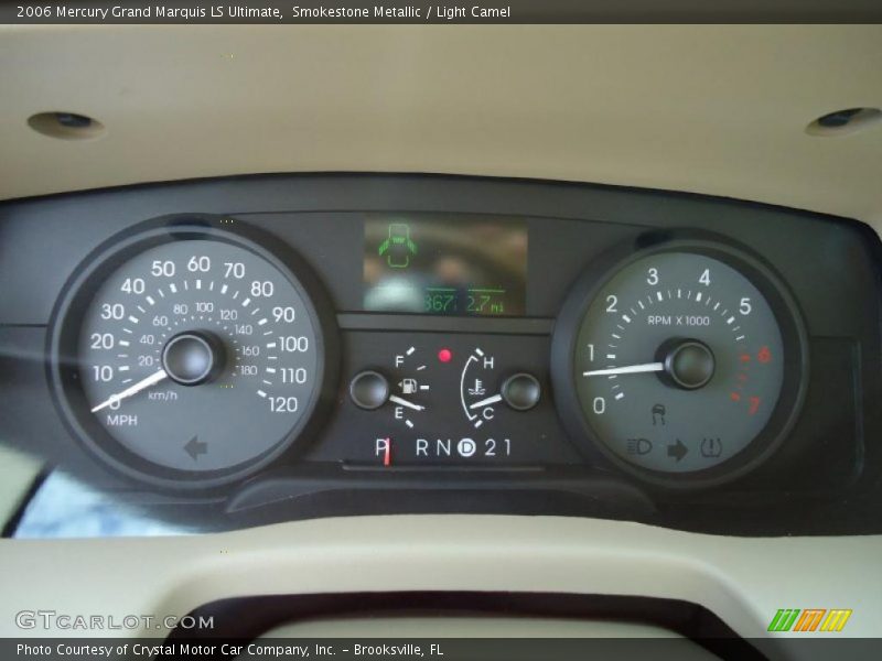 Smokestone Metallic / Light Camel 2006 Mercury Grand Marquis LS Ultimate