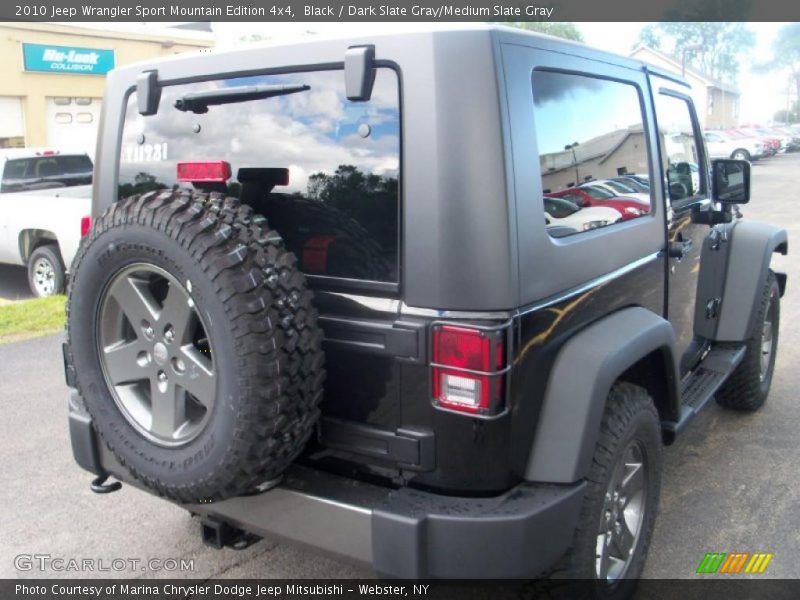 Black / Dark Slate Gray/Medium Slate Gray 2010 Jeep Wrangler Sport Mountain Edition 4x4