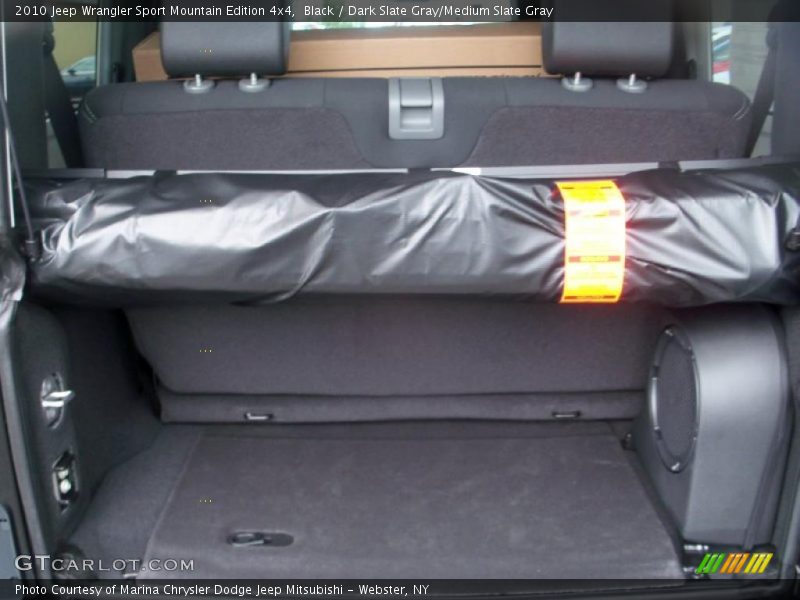 Black / Dark Slate Gray/Medium Slate Gray 2010 Jeep Wrangler Sport Mountain Edition 4x4
