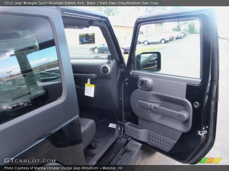 Black / Dark Slate Gray/Medium Slate Gray 2010 Jeep Wrangler Sport Mountain Edition 4x4