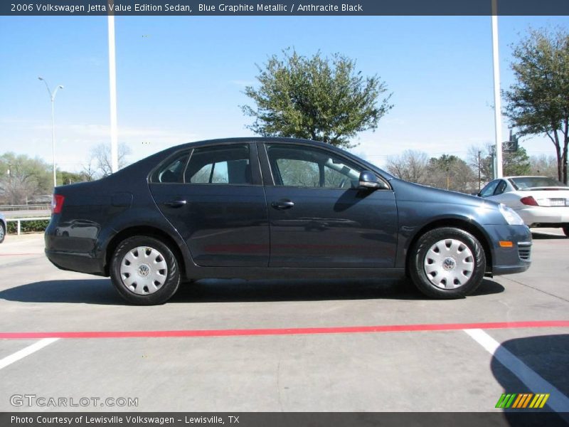 Blue Graphite Metallic / Anthracite Black 2006 Volkswagen Jetta Value Edition Sedan