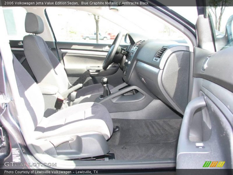 Blue Graphite Metallic / Anthracite Black 2006 Volkswagen Jetta Value Edition Sedan