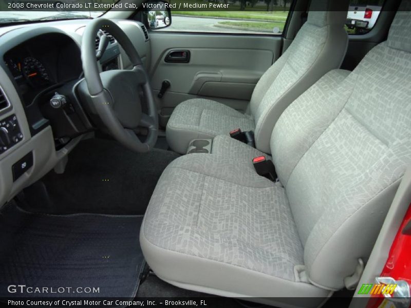 Victory Red / Medium Pewter 2008 Chevrolet Colorado LT Extended Cab