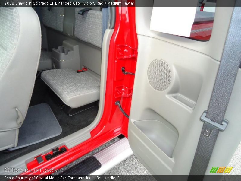 Victory Red / Medium Pewter 2008 Chevrolet Colorado LT Extended Cab