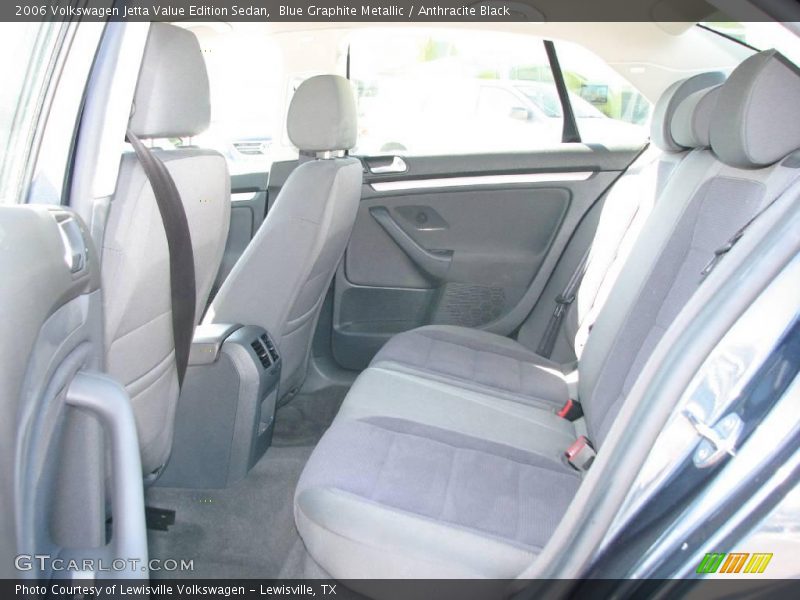 Blue Graphite Metallic / Anthracite Black 2006 Volkswagen Jetta Value Edition Sedan