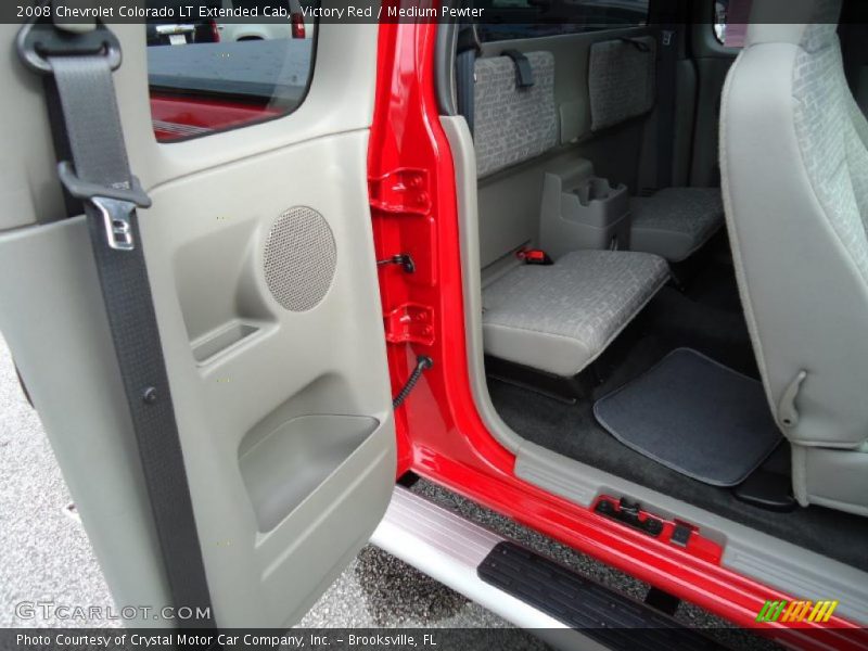 Victory Red / Medium Pewter 2008 Chevrolet Colorado LT Extended Cab