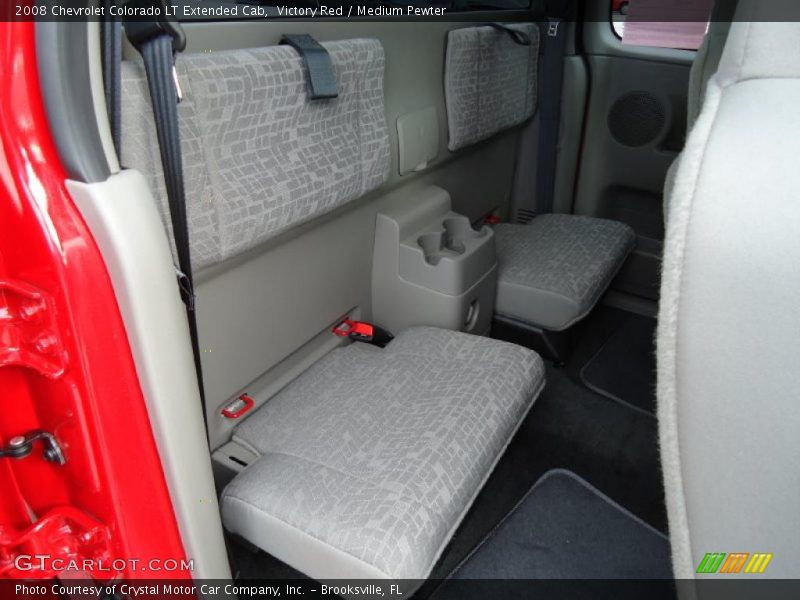 Victory Red / Medium Pewter 2008 Chevrolet Colorado LT Extended Cab
