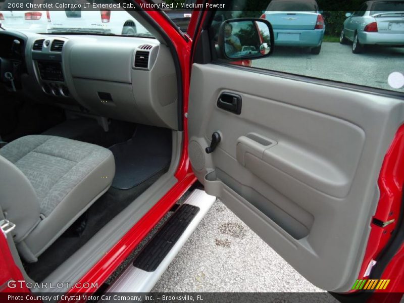 Victory Red / Medium Pewter 2008 Chevrolet Colorado LT Extended Cab
