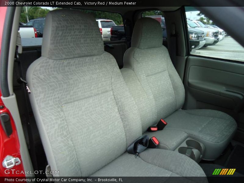 Victory Red / Medium Pewter 2008 Chevrolet Colorado LT Extended Cab