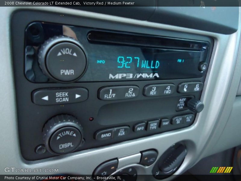 Victory Red / Medium Pewter 2008 Chevrolet Colorado LT Extended Cab