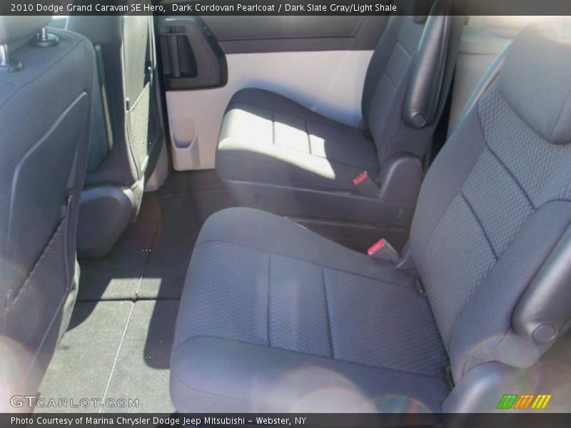 Dark Cordovan Pearlcoat / Dark Slate Gray/Light Shale 2010 Dodge Grand Caravan SE Hero