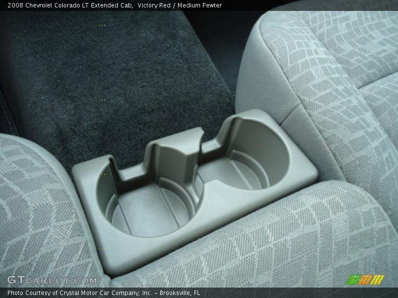 Victory Red / Medium Pewter 2008 Chevrolet Colorado LT Extended Cab
