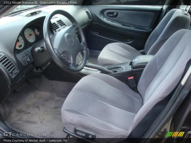 Gray Lustre Metallic / Frost 2001 Nissan Maxima SE