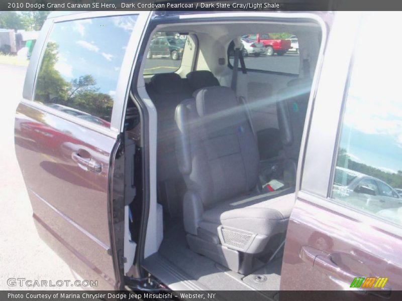 Dark Cordovan Pearlcoat / Dark Slate Gray/Light Shale 2010 Dodge Grand Caravan SE Hero