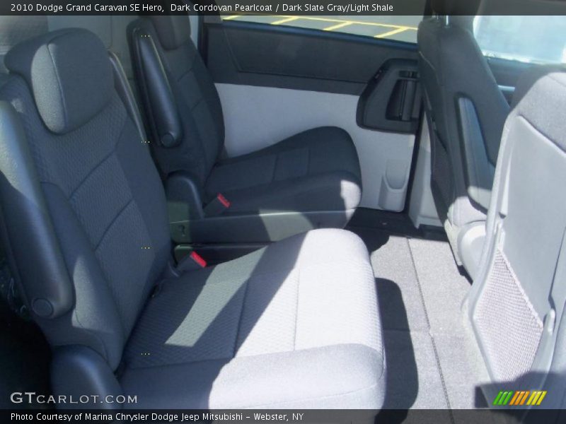 Dark Cordovan Pearlcoat / Dark Slate Gray/Light Shale 2010 Dodge Grand Caravan SE Hero