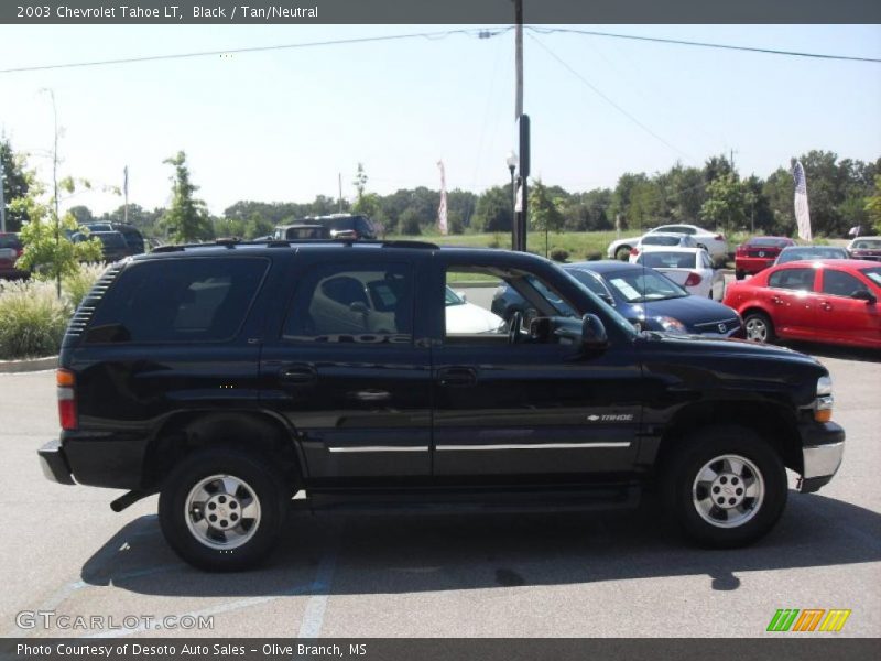 Black / Tan/Neutral 2003 Chevrolet Tahoe LT