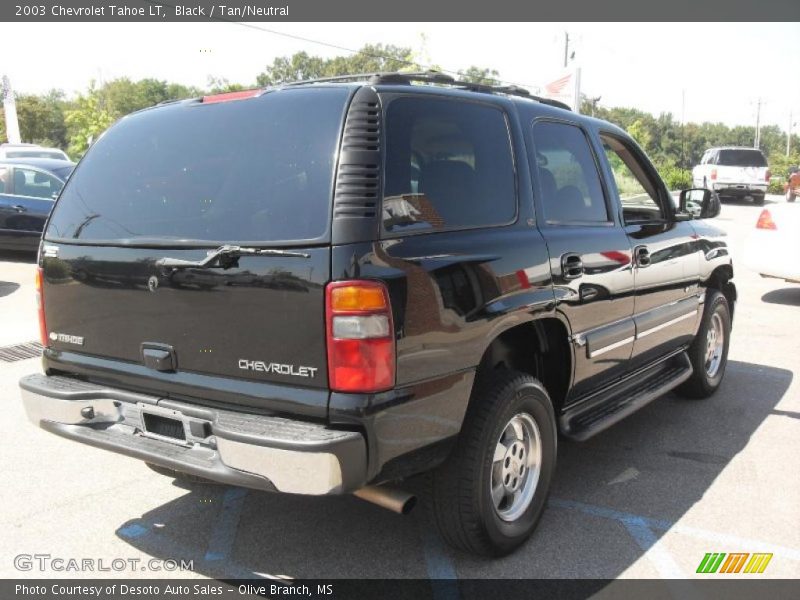 Black / Tan/Neutral 2003 Chevrolet Tahoe LT