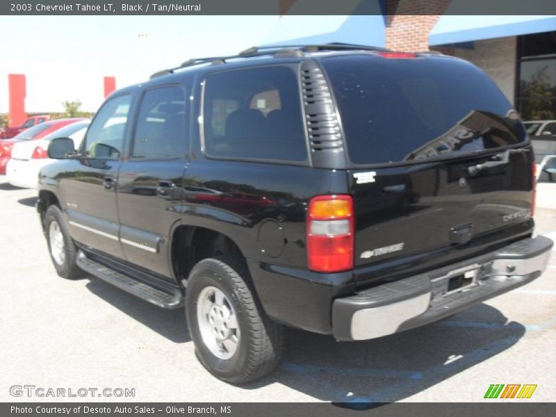 Black / Tan/Neutral 2003 Chevrolet Tahoe LT
