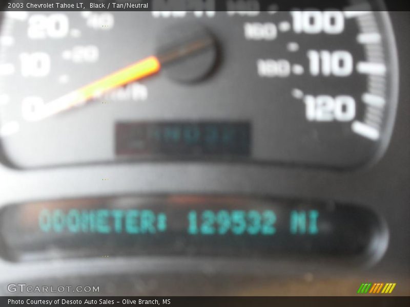 Black / Tan/Neutral 2003 Chevrolet Tahoe LT