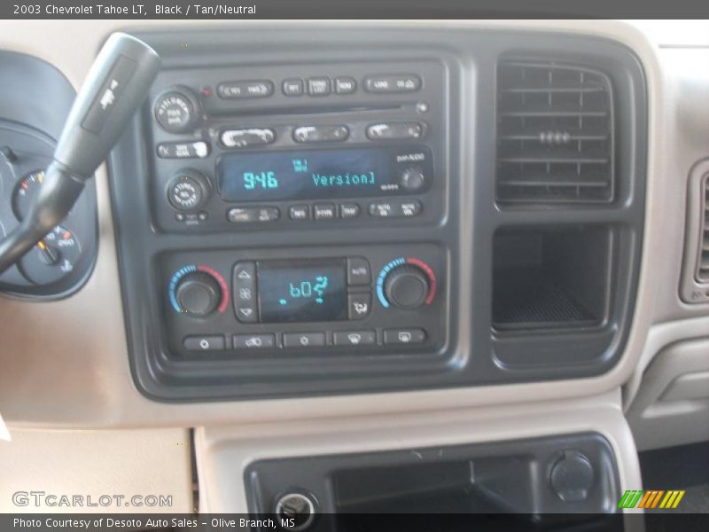 Black / Tan/Neutral 2003 Chevrolet Tahoe LT