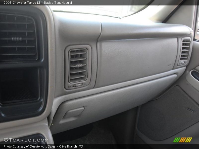 Black / Tan/Neutral 2003 Chevrolet Tahoe LT
