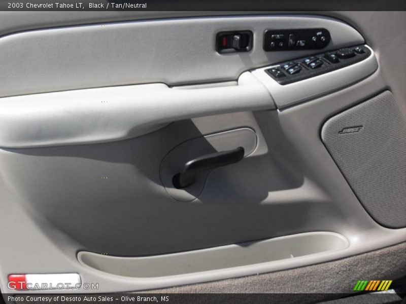 Black / Tan/Neutral 2003 Chevrolet Tahoe LT