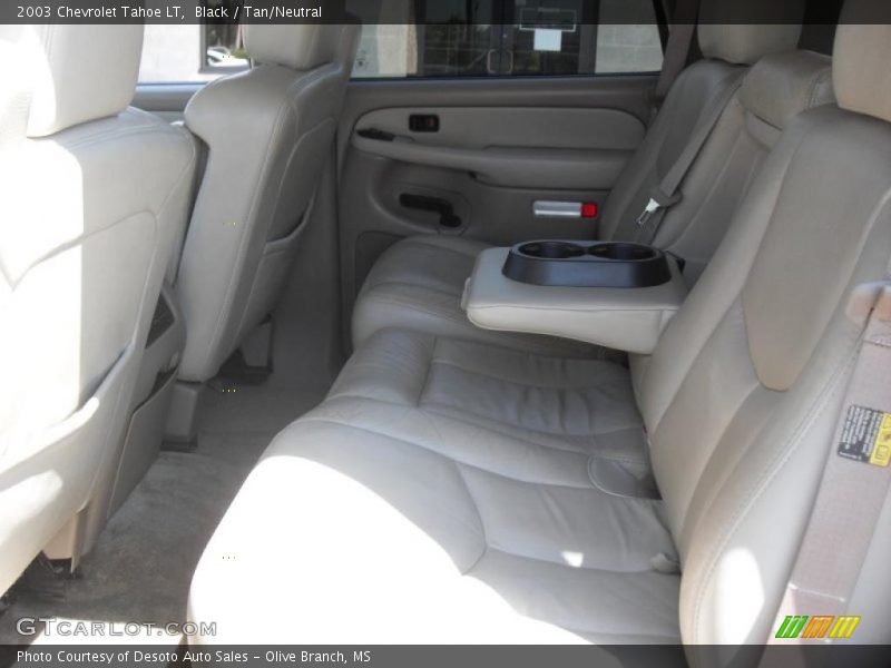Black / Tan/Neutral 2003 Chevrolet Tahoe LT