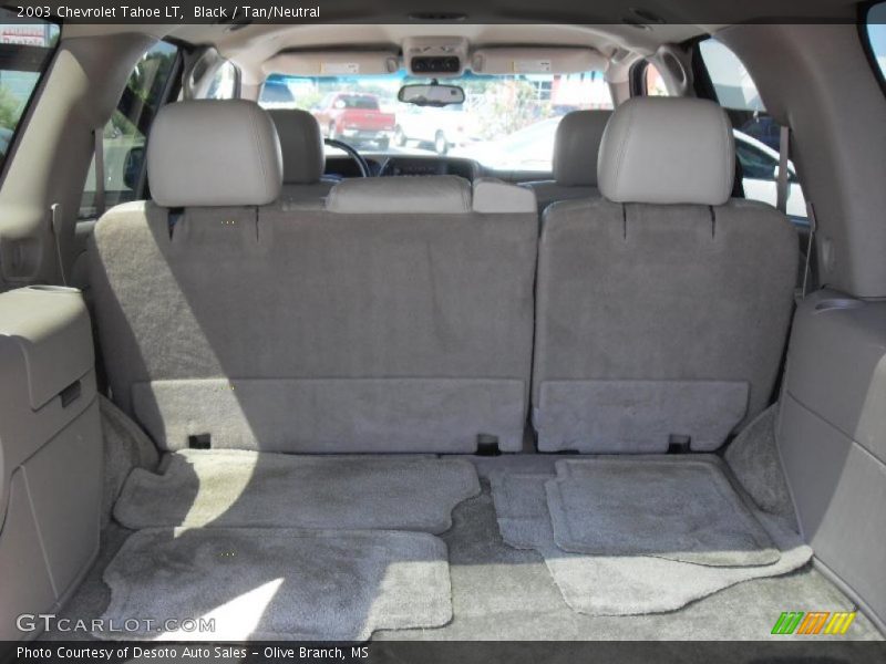 Black / Tan/Neutral 2003 Chevrolet Tahoe LT