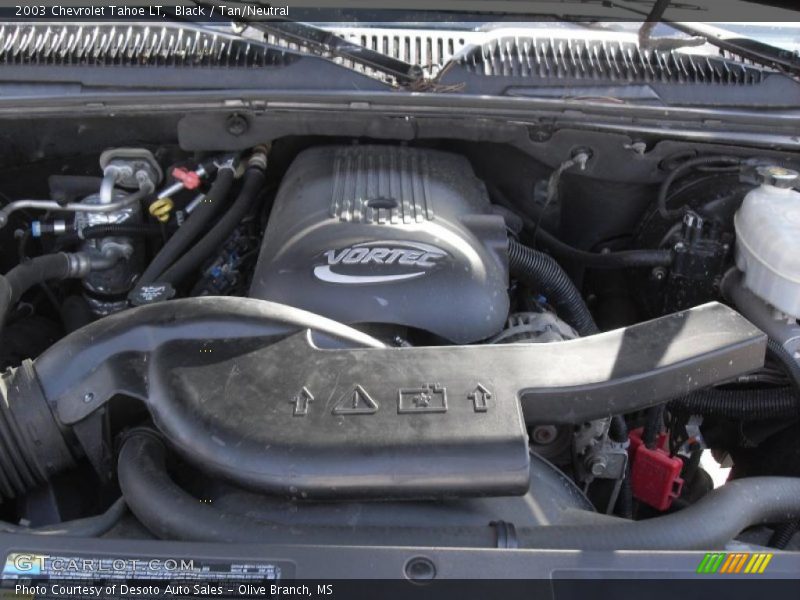 Black / Tan/Neutral 2003 Chevrolet Tahoe LT