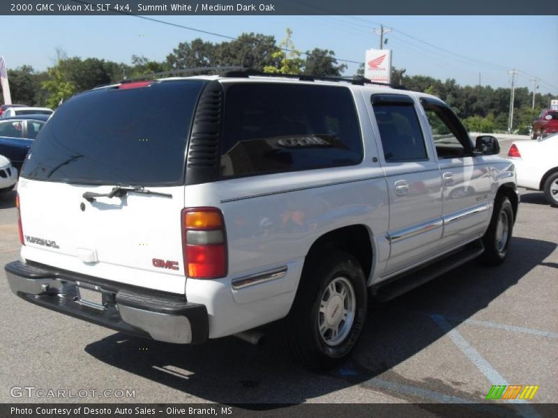 Summit White / Medium Dark Oak 2000 GMC Yukon XL SLT 4x4