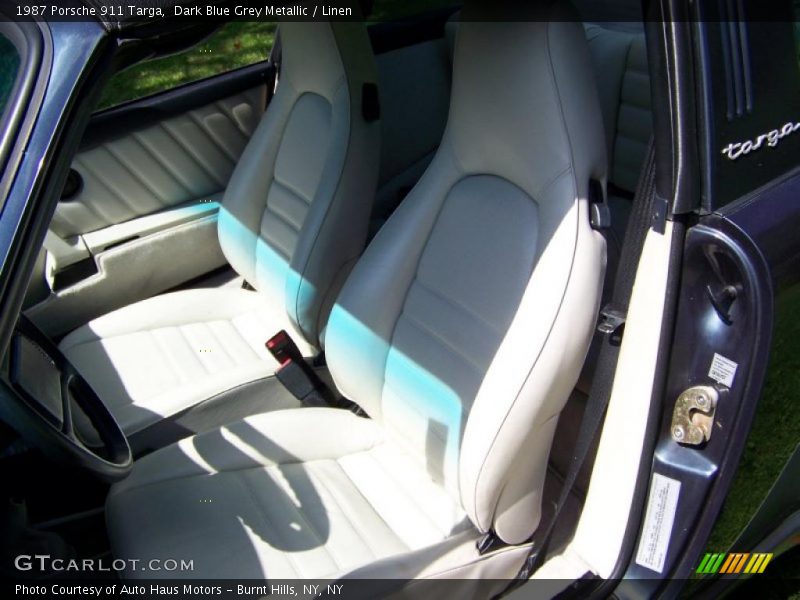 Front Seat of 1987 911 Targa