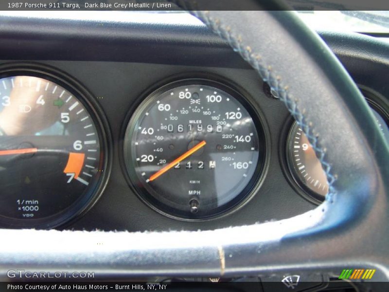  1987 911 Targa Targa Gauges