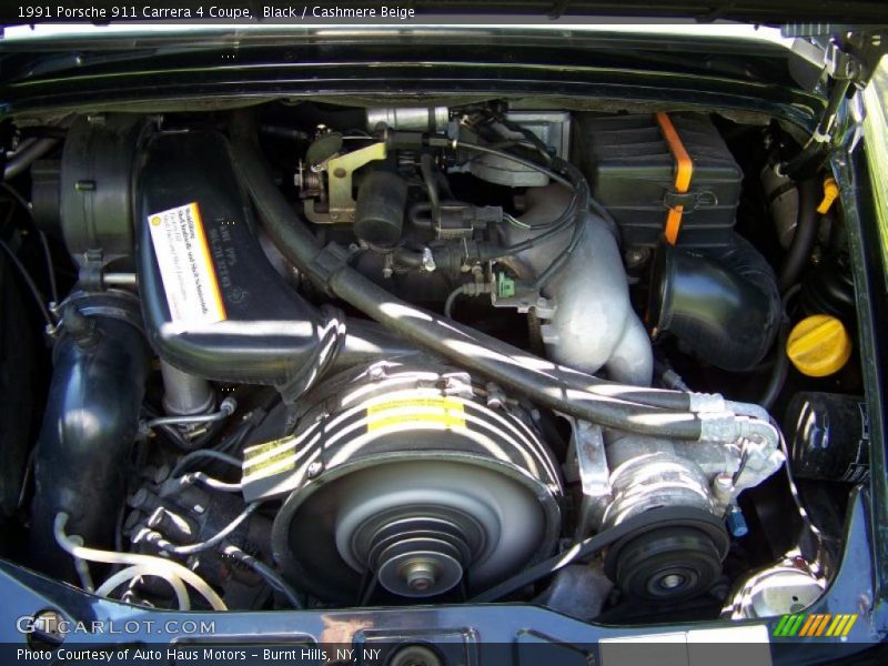 Black / Cashmere Beige 1991 Porsche 911 Carrera 4 Coupe