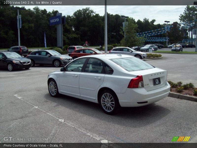 Ice White / Quartz 2010 Volvo S40 2.4i