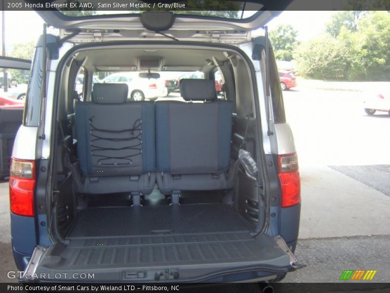 Satin Silver Metallic / Gray/Blue 2005 Honda Element EX AWD