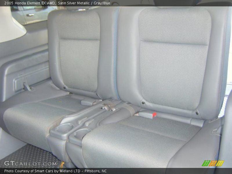 Satin Silver Metallic / Gray/Blue 2005 Honda Element EX AWD